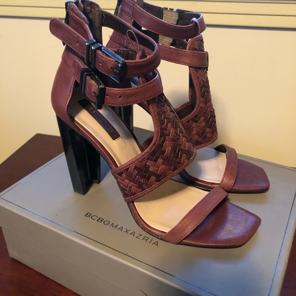 BCBG Strappy Heels